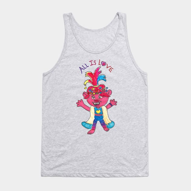 All is Love Tank Top by Natsqueaks